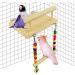 Buy Bugbags for Birds - Parrot Wood Platform Swings & Chewing Toys for Green Cheeks Chinchillas & Hamsters | Shop Now for International Shipping - Buy Online on GoSupps.com