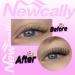 Self Adhesive Eyelashes Natural Wispy Lashes Self Adhesive Lashes No Glue Needed Reusable Faux Mink False Lashes 3D Volume C Curl by Newcally Lashes-C - Buy Online on GoSupps.com