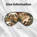 SSIMOO Cute Sloth Soft Sleep Eye Mask | Breathable Travel Eye Patch for Women | Ideal for Relaxation & Sleep - Buy Online on GoSupps.com