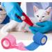 Anampion Self-Adhering Bandage - 12 Rolls (5cm x 4.5m) Non-Woven Adhesive for Humans & Pets | Flexible Bandage for Swelling & Sports - Blue - Buy Online on GoSupps.com