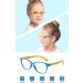 Kids Blue Light Filter Glasses - UV Protection TR90 Frames for Boys & Girls + Adjustable Band & Pink Case - Buy Online on GoSupps.com