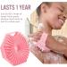 Silicone Body Brush for Gentle Exfoliation | Pink Bathing & Shower Brush for Men & Women - Buy Online on GoSupps.com