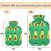 Shop Naanle Cute Slice Avocado Heat Bottle - 2L Transparent Hot Water Bottle for Pain Relief & Therapy | Ideal for Bed Hands & Feet - Buy Online on GoSupps.com