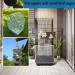 SYOOY White Bird Cage Cover Seed Catcher - Universal Nylon Mesh Net for Parrot and Parakeet Cage Skirt (Birdcage Not Included) - Buy Online on GoSupps.com