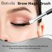 Bon-cl Fine Angled Eyeliner Brush - Professional Makeup Tool for Gel, Liquid, Cream, and Powder Eye Cosmetics - Golden Handle - Buy Online on GoSupps.com