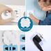 Shop PHAVESAS Child Locking Sockets - 12 Pack Safe Socket Fuses for Babies & Kids - Buy Online on GoSupps.com