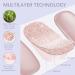 Semi Cured Gel Nails Strips - 20 Stickers Nail Wraps Soft Self - Solid Purple Full Wraps Nail Polish Stickers French Style (French Simple Style) Gradient Violet - Buy Online on GoSupps.com