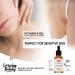 Organic USDA Certified Vitamin E Oil for Sensitive Skin - Gentle & Unscented Plant Based Formula for Face & Body - Buy Online on GoSupps.com