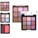 Palette Fard Paupi res et Blush Palette Visage avec Fard Joues et Illuminateur - Effets Satin s et Mats Cosm tiques Doux Beaut pour Soir e et Voyages # 01