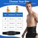 Back Support Adjustable Lumbar Brace With Anti-Skid Design Lightweight Non-Slip Lumbar Support For Sciatica Pain Relief Scoliosis Sciatica Herniated Disc Heavy Lifting (L) - Buy Online on GoSupps.com
