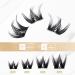 Lankiz 0.07 D Curl Single Eyelash Extensions - 10-16mm Cluster Lashes | 48 PCs DIY Artificial Fake Lashes for Home Use - Buy Online on GoSupps.com