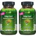 Irwin Naturals Ginkgo Smart Maximum Focus & Memory Brain Supplement with Ginkgo Biloba, Acetyl-L-Carnitine, DMAE Liquid Soft-Gels with BioPerine for Superior Absorption 120 Count (2 Pack)