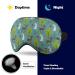 Deer and Rabbit Pattern Sleep Mask Eye Cover for Sleeping Blindfold with Adjustable Strap Blocks Light Night Travel Nap for Men Women - Buy Online on GoSupps.com
