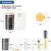 Baby Essential Travel Bottle Cleaner Kit with Silicone Brush and Nipple-Shaped Brush - Yellow - Buy Online on GoSupps.com
