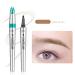 Microblading Eyebrow Pen - 3D Waterproof Natural Brows | 4-Tipped Precision Brow Pen for All-Day Wear (Light Brown) - Shop Internationally - Buy Online on GoSupps.com