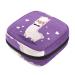Animal Cute Alpaca Purple Sanitary Napkin Storage Bag for Girls Women Portable First Period Pads Bag Tampons Holder Girls Travel Makeup Bag Large Capacity Multicoloured 10