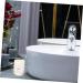 Warmhm 4 Cups Worktop Organizer - Versatile Bathroom Glass Holder & Ceramic Brush Stand - Portable Set of 4 (11x7.7x7.7cm) - Buy Online on GoSupps.com