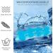INBOLM Soft Gel Toe Spacers - 8 Pcs | Toe Separators for Overlapping & Curled Toes | Bunion Relief Protectors for Women & Men | Blue - Buy Online on GoSupps.com