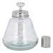 180ml Press Type Liquid Pump Dispenser Nail Polish Remover Refillable Bottle (Aluminum Core) Refillable Containers