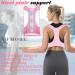AIOUTGOGO Posture Corrector - Adjustable Back Straightener for Men and Women in Pink - Buy Online on GoSupps.com