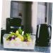 EXCEART 3pcs Small Shelf And Containers for Organizing Bin Fruit Container Size Holder Refrigerator Transparent 25.5X9.5X8.5CM - Buy Online on GoSupps.com