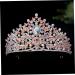 Crown Headband Crown Wedding Crown for Bride Wedding Headpiece for Bride Bridal Crown Wedding Accessories for Brides Birthday Crowns for Women Bachelorette Crown 17.00X17.00X9.00CM Golden - Buy Online on GoSupps.com