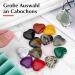 Crazyfly 15pcs Heart Stones Healing Crystal Gemstones Set - Polished Chakra Energy Stones for Meditation & Reiki - Buy Online on GoSupps.com