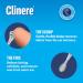 Clinere Ear Cleaners 10 Count - Safely Remove Earwax at Home - Instant Itch Relief and Exfoliation - Buy Online on GoSupps.com