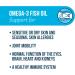 Free Form Snip Tips Omega-3 Fish Oil Liquid Supplement for Small Dogs & Cats - 60 Capsules | Boost Health & Wellness - Buy Online on GoSupps.com