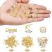 156 Piece Zodiac Charms Set | Gold Alloy Constellations Charms for Nail Art & Jewelry Making - Buy Online on GoSupps.com