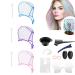 Hair Highlighting Kit Disposable Highlight Cap Coloring Dye Tool Set for DIY Salon Hair Dye Tools Colouring Tools & Accessories Multy Colors