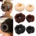 Goldrose Beauty BUN Hot Hair Bun Maker 2 Piece Set - Small & Large Doughnut Donut Buns Curler Accessory in Black - Buy Online on GoSupps.com