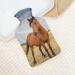 Sky Horse Hot Water Bottle with Plush Cover - Ideal Bed Warmer for Adults & Kids - 26.5x15.3cm - International Shipping Available - Buy Online on GoSupps.com