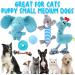 6Pcs Dog Toys for Small Dogs Puppy Teething Toys From 8 Weeks Puppy Chew Toys Plush Dog Toys Set for Small Medium Dogs - Buy Online on GoSupps.com