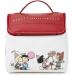 Finex Snoopy Portable Cosmetic Bag - Multifunctional Makeup Organizer & Storage Case for Travel | Double Zippers White (Snoopy House) - Buy Online on GoSupps.com