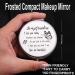 Grandma Gifts Travel Compact Mirror - Beautiful Birthday & Thanksgiving Idea from Grandchildren - Silver - Buy Online on GoSupps.com