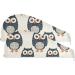 Funny Owl Hair Towel 2 Pack - Super Absorbent Quick Dry Hair Turbans for Women & Girls - Buy Online on GoSupps.com
