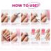 Modelones Cuticle Remover & Oil Kit - 8 Piece Cuticle Care Set for Nail Strengthening & Moisturizing - Ideal for Home & Salon Use - Buy Online on GoSupps.com