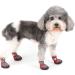 Zweitea Breathable Dog Shoes for Small Dogs | Slip-Resistant Reflective Pet Boots for Chihuahua | Paw Protection with Robust Sole - Red (1.1x1.38) - Buy Online on GoSupps.com