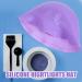 Ipetboom Bonnet M ches Silicone pour Coloration Capillaire R utilisable sans Perforation avec Crochet pour Usage Domicile et Professionnel - Buy Online on GoSupps.com