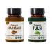 ORGANIC SPREE Haritaki & Tulsi Supplement USDA Organic Terminalia Chebula & Holy Basil 120 Tablets Each