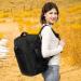 LOVEVOOK 17.3 Inch Travel Backpack with Toiletry Bag - Waterproof, Expandable, Flight Approved - USB Charging Port, Shoes Compartment - Black/Gun Color - Buy Online on GoSupps.com