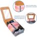 Travel Lipstick Organizer Case | Portable Makeup Bag with Mirror | White Lighthouse Pink Sky - Z910v0paao - Buy Online on GoSupps.com