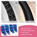 Buy Real Hair Blue Tape Extensions - 10pcs Invisible Smooth 45cm 25g | Durable Highlight Extensions for Girls - Buy Online on GoSupps.com