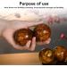 FILFEEL Baoding Balls - 2 Pack Chinese Hand Massage Balls for Health & Exercise (5 cm) | International Shipping Available - Buy Online on GoSupps.com