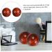 Frcolor 2-St Carving Craft Stress Balls - 2 Inch Wooden Chinese Massage Balls for Relaxation | Rosewood Hand Therapy Desk Accessories - Buy Online on GoSupps.com