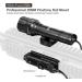 Feyachi 1200 Lumen Tactical Flashlight with Pressure Switch | 3 Modes - High/Low/Strobe | Fixed Picatinny Mount | Matte Black LED Weapon Light - Buy Online on GoSupps.com
