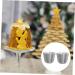 PRETYZOOM 6 Pcs Octagonal Cake Mold Baking Pan Roasting Pan Mini Paper Cups Cake Baking Mold Dessert Non Stick 7.5x7.5x6.5cmx3pcs Silverx3pcs - Buy Online on GoSupps.com