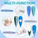 Vrenmol Poly Nail Gel Set - 6 Colors French Manicure Starter Kit for Professional Nails - Blue Green Glitter Enhancement Gel for Salon & Home DIY - Buy Online on GoSupps.com