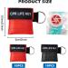 20-Piece CPR Ventilation Mask Set | Key Trailer Breathe Barrier Face Shield for First Aid & AED Training (10 Black 10 Red) - International Shipping - Buy Online on GoSupps.com
